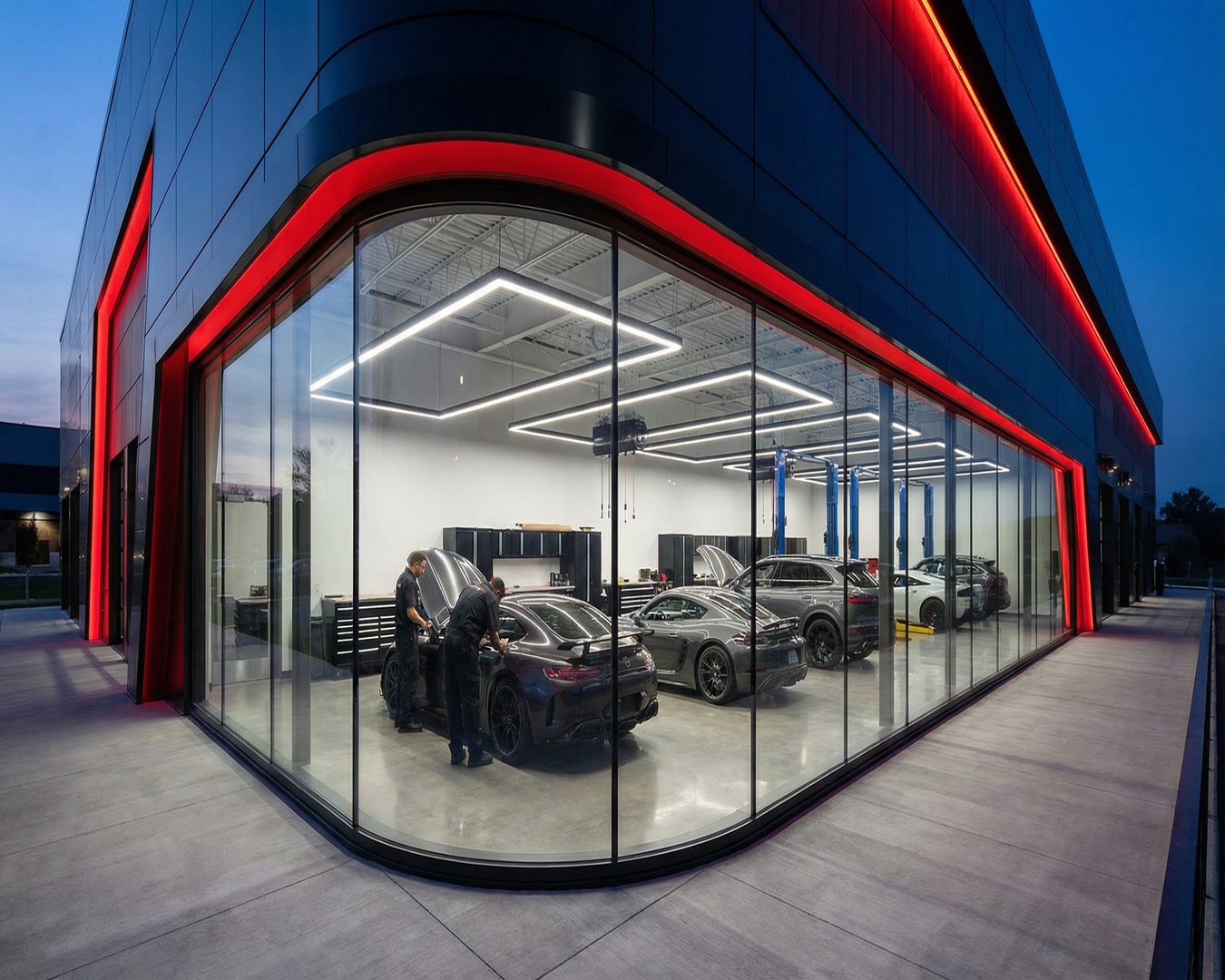 里番网汽车改装门店